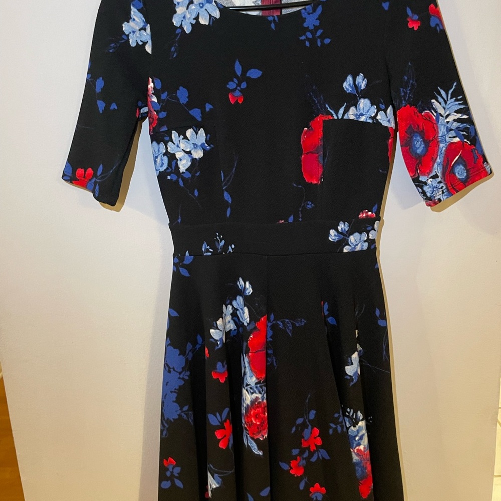 Flower mini dress